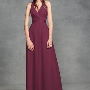 NWT Red Chiffon Bridesmaid dress